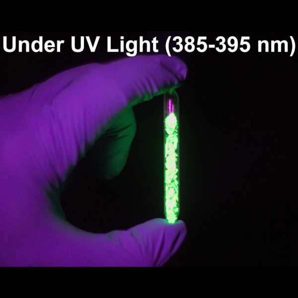 uranium mica fluorescing
